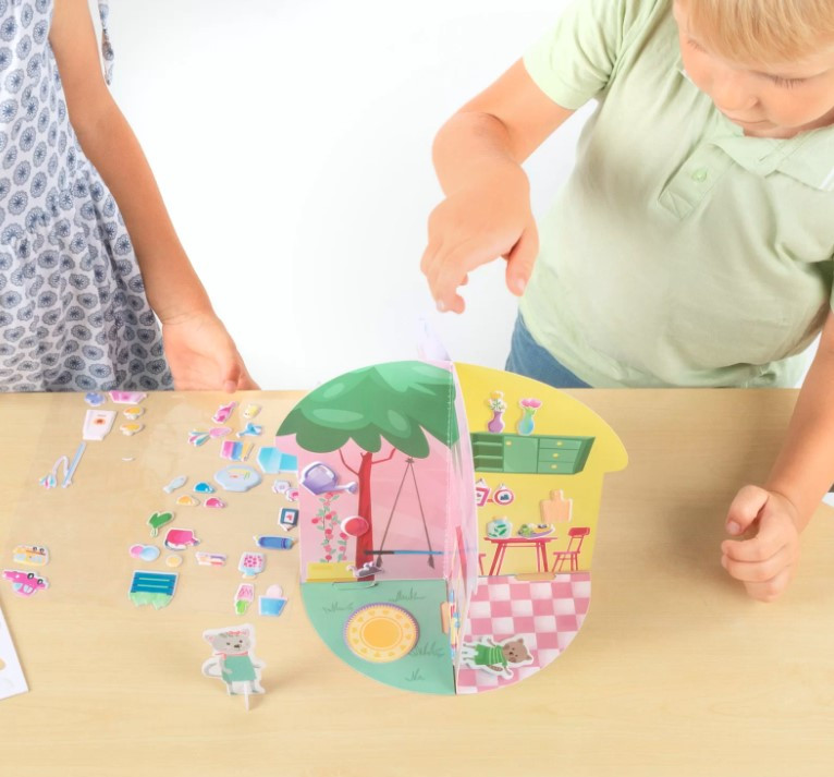 Kreatywny domek 3D dla kotków Kidea KDODKKA Derform